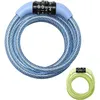 Image de MASTER LOCK Cable Antivol Vélo [12 m Câble] [Combinaison] [Extérieur] [Couleur Aléatoire] 8143EURDPROCOL
