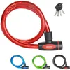 Image de Antivol Masterlock Antivol Velo Cable articule 1m x Ø 18mm - Coloris aléatoire