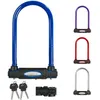 Image de Antivol Vélo U à Clé - MASTER LOCK - 8195EURDPROCOL - Corps en Acier Cémenté - Anse à Double Verrouillage