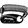 Image de Antivol câble à code Masterlock 90cm pour casque et sac