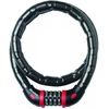 Image de Antivol câble articulé Masterlock à combinaison 18 mm x 1m noir