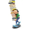 Image de Figurine de Collection - COLLECTOYS - Gaston portant une pile de livres