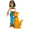 Image de Figurine Asterix Le Gaulois Reine Cleopatre D'egypte 6cm