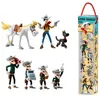 Image de Pack De 7 Figurines - Plastoy - Tubo Lucky Luke