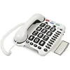 Image de Téléphone filaire Geemarc AmpliPower 50 avec amplificateur de son entrant pour senior - Blanc