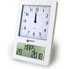 Image de GEEMARC Horloge analogique avec écran numérique VISO 50 - Repères temporels