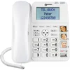 Image de Téléphone Fixe Amplifié Touches Photos Et Bouton Sos Répondeur Intégré Blanc Geemarc