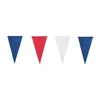 Image de Guirlande fanion - Thème France - 3.6m - Tricolore - Papier - 12.5x22cm