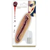 Image de Fausse Cicatrice - PTIT CLOWN - 11306 - 13 cm - Colle Incluse - Maquillage Halloween/Carnaval