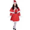 Image de P'tit Clown - 12054 - Costume Adulte Mère Noël - Feutrine - Taille Unique - Taille Unique