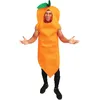 Image de P'tit Clown - 15376 - Costume Carotte Adulte - Unisexe - Déguisement Fruit Et Légume - Taille Unique