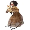 Image de Automate Halloween - PTIT CLOWN - Fille Maudite sur Cheval - Animée Sonore Lumineuse