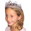 Image de Diadème - 20 - Argent - Pierres multicolores - Pour enfant - Accessoire de princesse