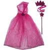 Image de P'tit Clown - Set De Déguisement Princesse Enfant À Paillettes - Taille Unique