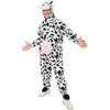 Image de P'tit Clown - Déguisement Vache Adulte Unisexe - Combinaison À Capuche - Taille S-m