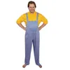 Image de Déguisement Comique - Coluche - Homme - Bleu Jaune - Blanc