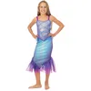 Image de P'tit Clown - Déguisement Sirene Fille - Costume Enfant Parfait Pour Carnaval Fêtes Costumées Et Évènements À - Taille 10-12 Ans