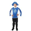 Image de P'tit Clown - Costume Mousquetaire - Enfant - 5/6 Ans - Taille 5-6 Ans