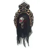 Image de Automate Halloween Miroir Tête Bondissante - PTIT CLOWN - 22364 - Déco Animée Sonore et Lumineuse - 56cm