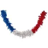 Image de Guirlande de plumes Boa - PTIT CLOWN - France - 180 cm - Tricolore - Bleu Blanc Rouge