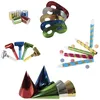 Image de 1 Kit festif métallique cotillons pour 5 personnes REF/22403