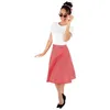 Image de Déguisement Années 50 - PTIT CLOWN - Rouge et Blanc - Taille Unique Femme