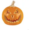Image de Décoration Halloween - PTIT CLOWN - 13 cm - Orange - Lumineuse - Intérieur/extérieur abrité