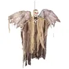 Image de Automate Halloween - PTIT CLOWN - Ange Déchu - Animé Sonore Lumineux - 130 x 70 cm