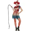 Image de P'tit Clown - 23141 - Costume Clown Vintage - Déguisement Halloween Femme - Années 20 - Cirque - Carnaval, Cosplay - Taille S-m
