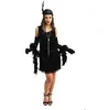 Image de Déguisement - PTIT CLOWN - Robe Charleston Femme - Noir - Léger - Confortable