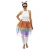 Image de Demi-tutu - PTIT CLOWN - Arc-en-ciel - Multicolore - Adulte - Femme