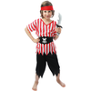 Image de Déguisement Pirate 7-9 ans Rouge