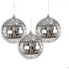 Image de Boules à facettes - PTIT CLOWN - Lot de 3 - 8 cm - Argent - À suspendre