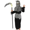 Image de P'tit Clown - Costume Messager De La Mort - Déguisement Faucheuse Enfant - Taille 7-9 Ans