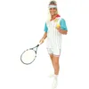 Image de P'tit Clown - Costume Joueur De Tennis - Déguisement Sportif Adulte - Taille L-xl
