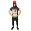 Image de Déguisement - PTIT CLOWN - Bouteille de Vin - Polyester - Léger et confortable - Tunique incluse