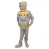 Image de P'tit Clown - Déguisement Robot Enfant - Unisexe - Complet - Taille 5-6 Ans