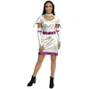 Image de P'tit Clown - Costume Futuriste Adulte - Space Costume - Déguisement Espace - Tenue Carnaval, Cosplay, Halloween - Taille S-m