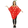 Image de P'tit Clown - 23924 - Costume Fraise Adulte - Unisexe - Déguisement Fruit Et Légume - Taille Unique