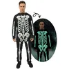 Image de P'tit Clown - P'ttit Clown - 24187 - Costume Squelette - Phosphorescent - Adulte - S/m - Taille S/m