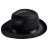 Image de Chapeau Al Capone Noir - Feutre mixte pour adulte - Modèle Al Capone - Utilisation extérieure