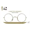 Image de Lunettes dorees rondes - Grand mere