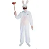 Image de Costume adolescent - PTIT CLOWN - PTIT CLOWN - Licence Lapins Crétins - 14/16 ans (140 160 cm) - Combinaison et masque