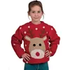Image de Pull Noël enfant mixte 5-6 ans - renne rouge 100% polyester
