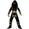 Image de P'tit Clown - Déguisement Ninja Enfant - Taille 7-9 Ans