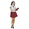 Image de Déguisement - PTIT CLOWN - Écolière Femme - Polyester - Léger et confortable - Ensemble jupe chemise cravate