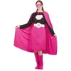 Image de Costume femme - PTIT CLOWN - Super-mariée - Rose fuchsia et noir - Taille S/M - Ensemble 5 pièces