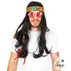 Image de Bandeau - Hippie - Fleurs - Peace - Déguisement - Taille Unique - Adulte