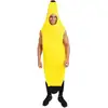 Image de P'tit Clown - 66767 - Costume Banane Adulte - Unisexe - Déguisement Fruit Et Légume - Taille Unique