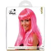 Image de Perruque - Rose - Avec Frange - Déguisement - Cheveux Longs - Femme